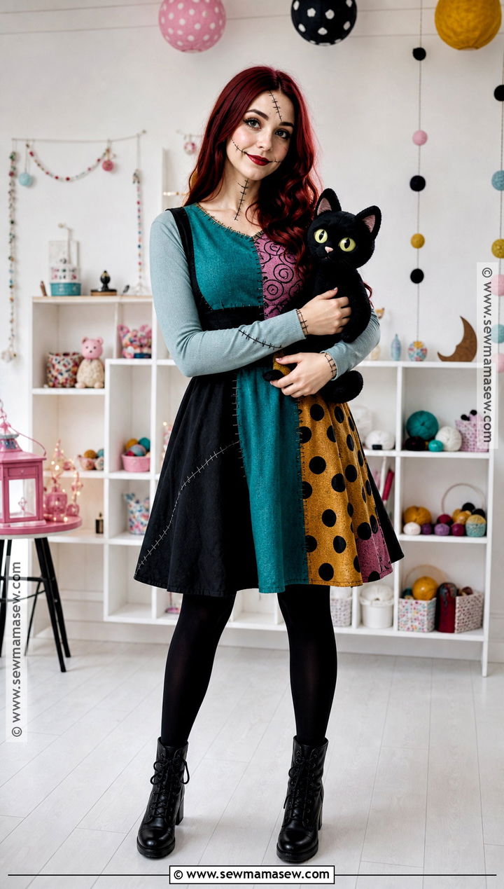 Sally Rag Doll Costume - 30 ginger hair halloween costume ideas