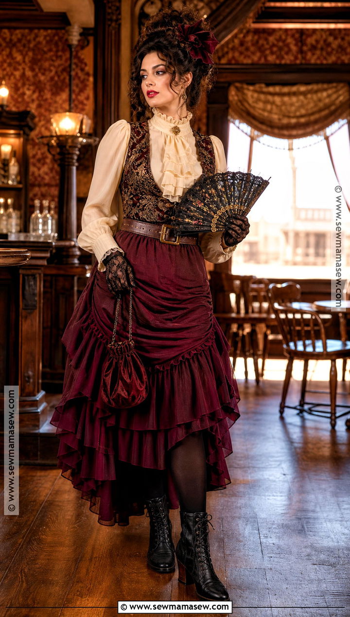 Saloon Hostess Western Costume - 30 western costume ideas for women