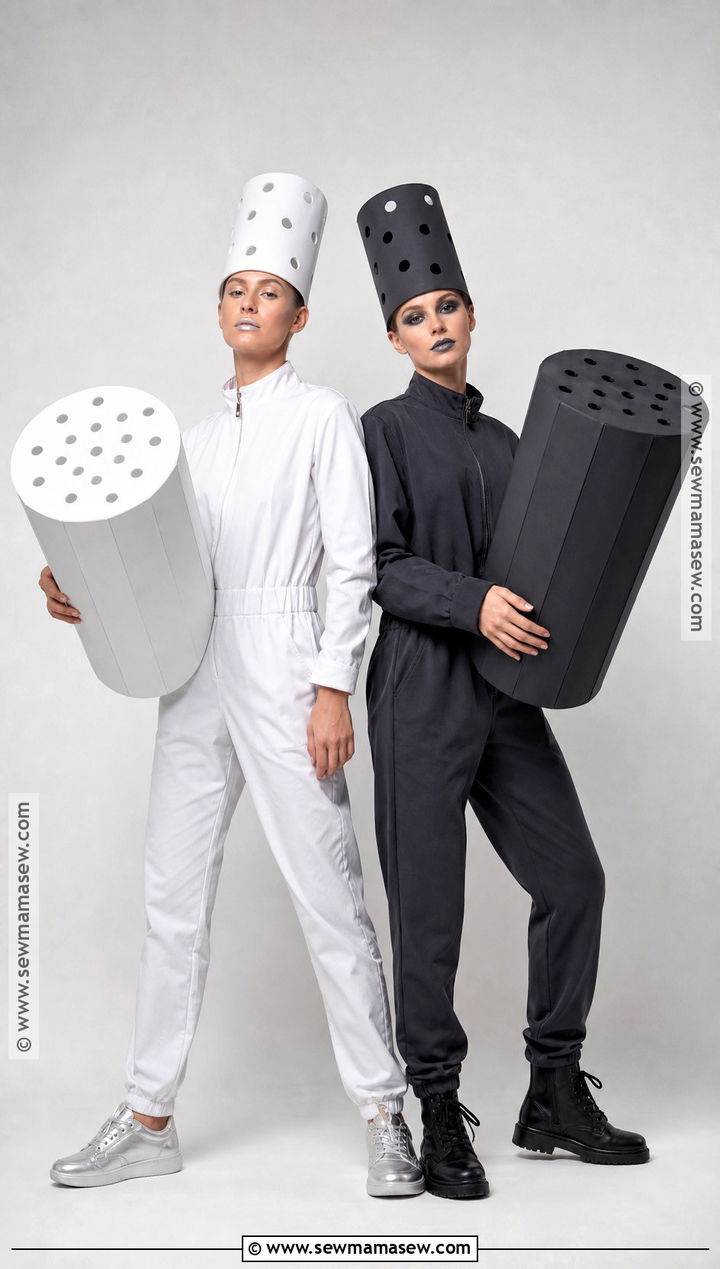 Salt And Pepper Costume - 35 female duo costumes
