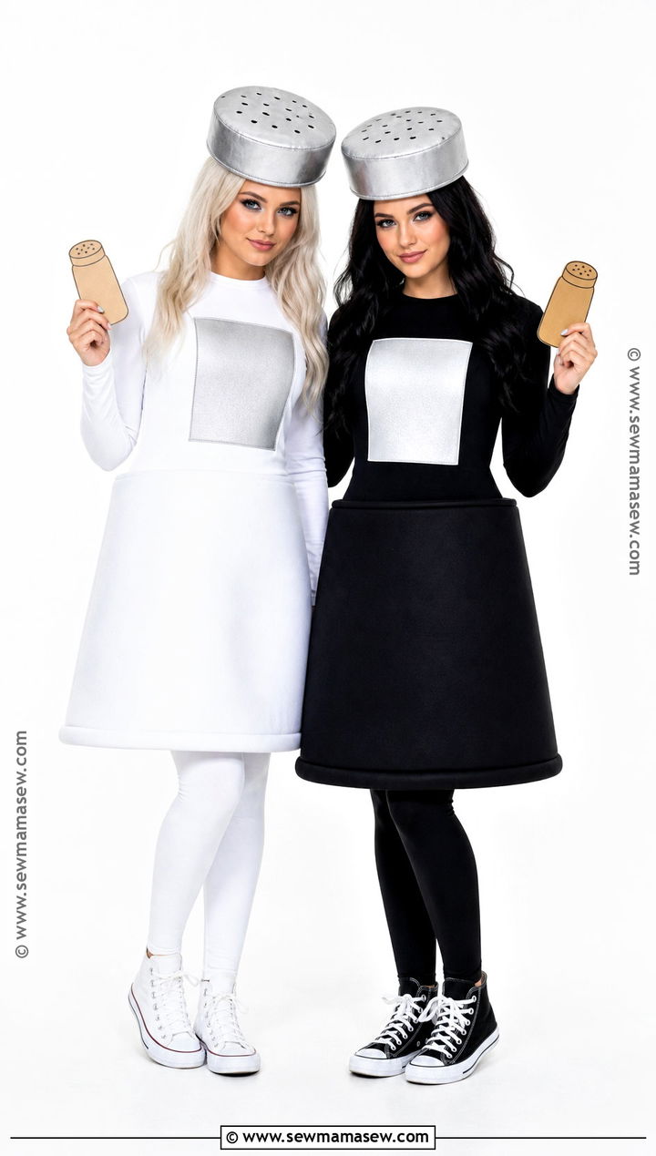 Salt And Pepper Costume - 40 duo costume ideas for best friends