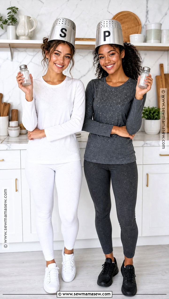 Salt And Pepper Costume For Two - 40 halloween costumes last minute