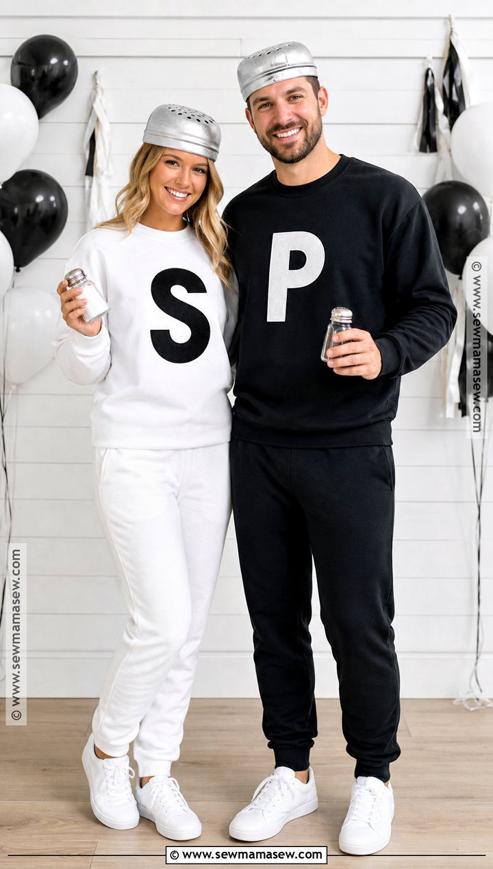 Salt And Pepper Couple Costume - 40 easy couple costumes