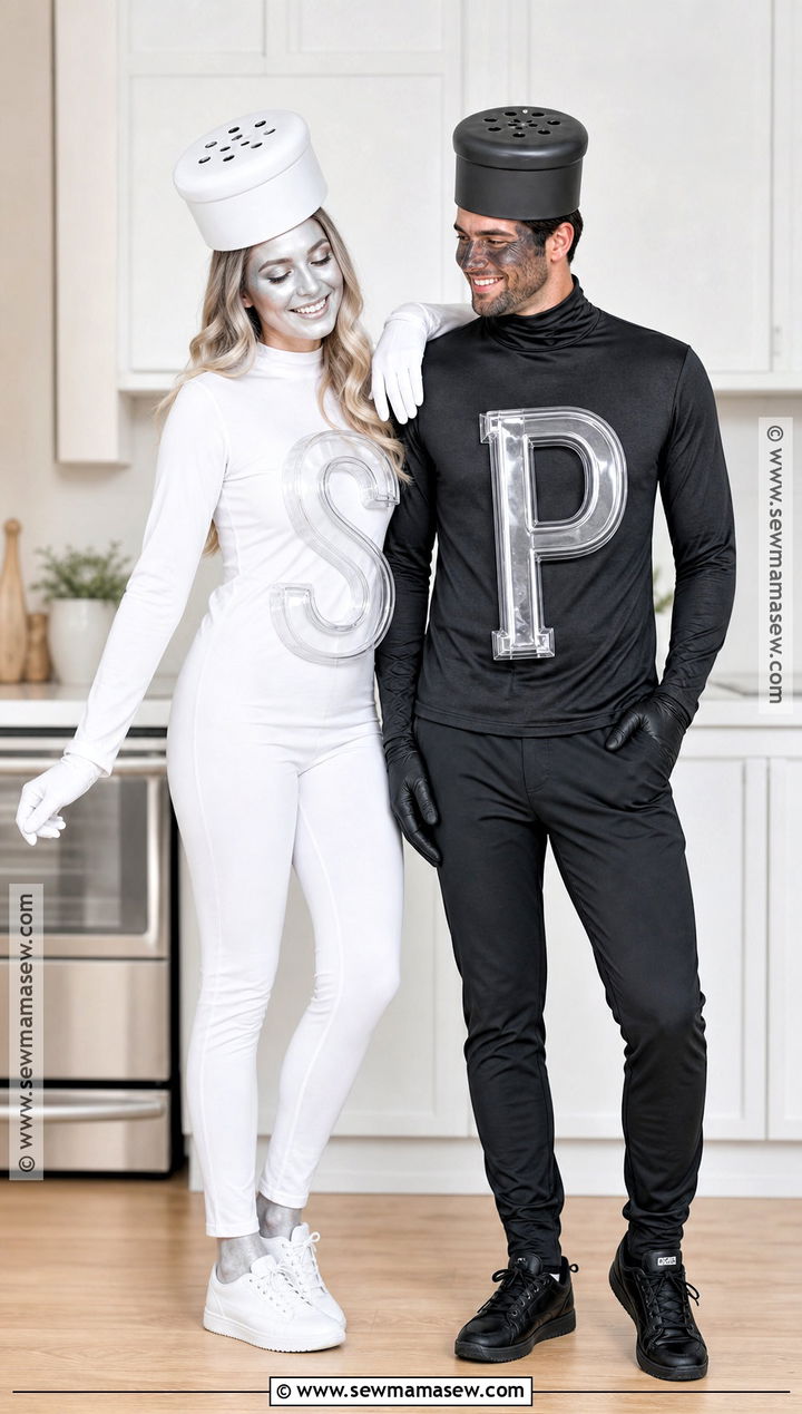 Salt And Pepper Couple Costume - 50 couple halloween costumes