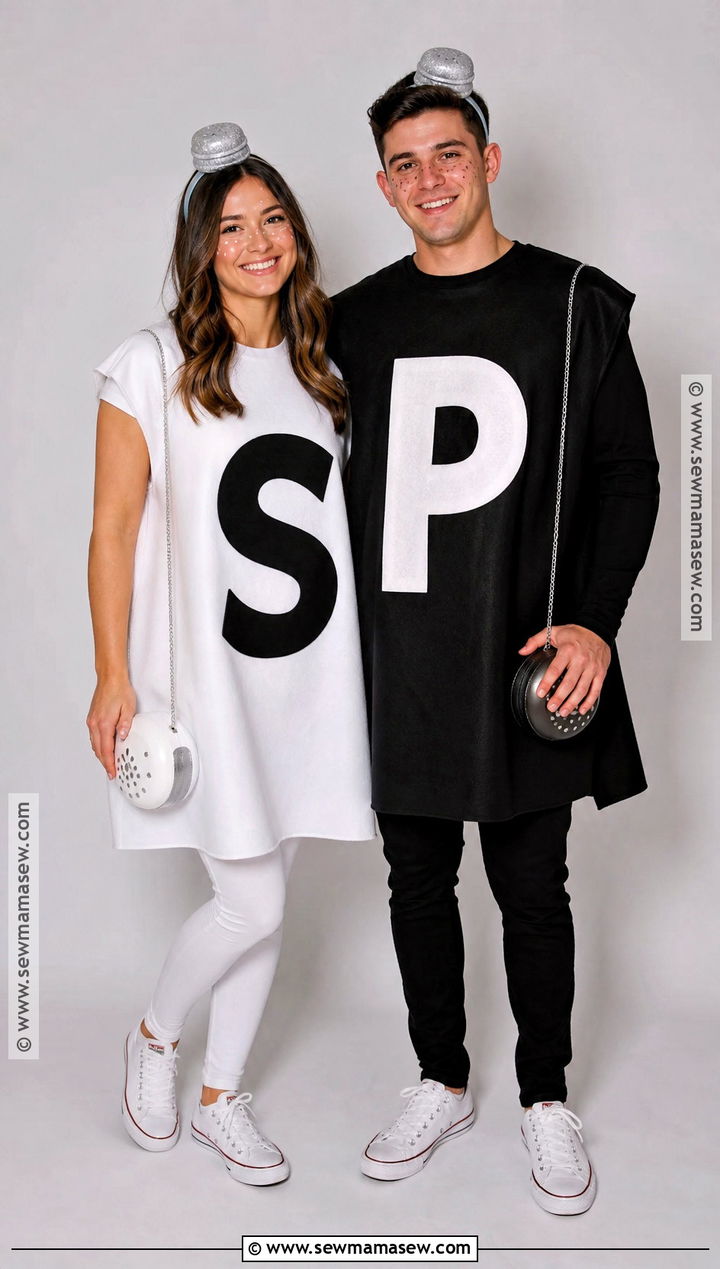 Salt And Pepper Couple Costume - 50 halloween costumes ideas