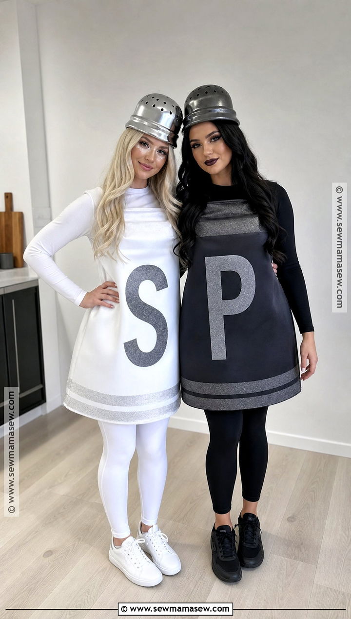 Salt And Pepper Friend Costume - 30 friend costume ideas two