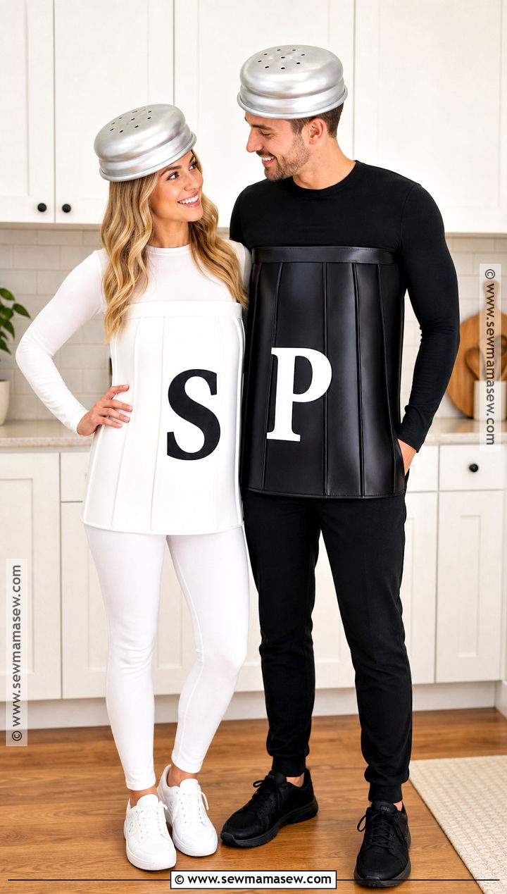 Salt And Pepper Matching Costume - 30 Matching Costume Ideas