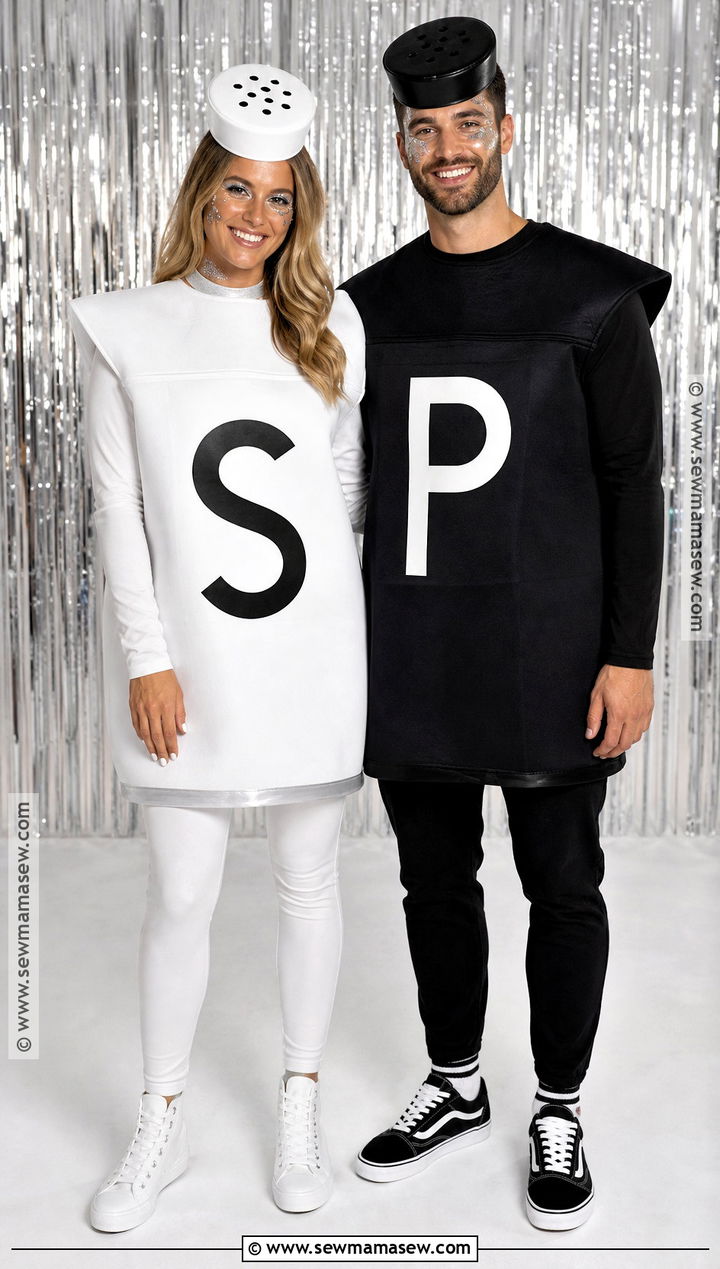 Salt And Pepper Matching Costumes - 45 matching costumes