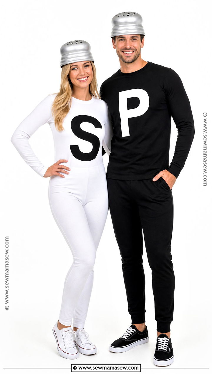 Salt And Pepper Shaker Costume - 30 best couples costumes creative