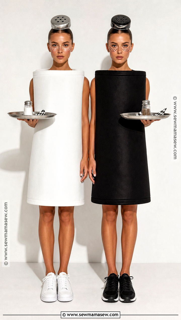 Salt And Pepper Twin Costume - 35 twin costume ideas