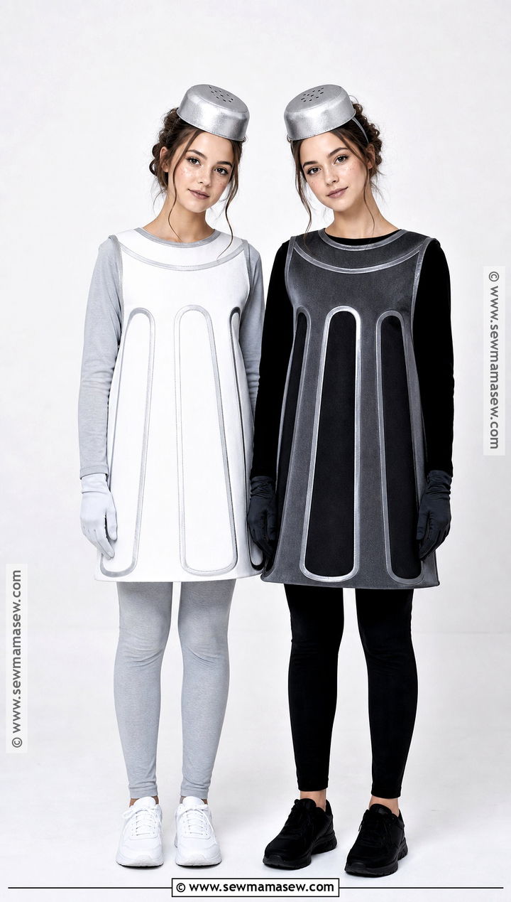 Salt And Pepper Twin Costume - 35 twin costumes