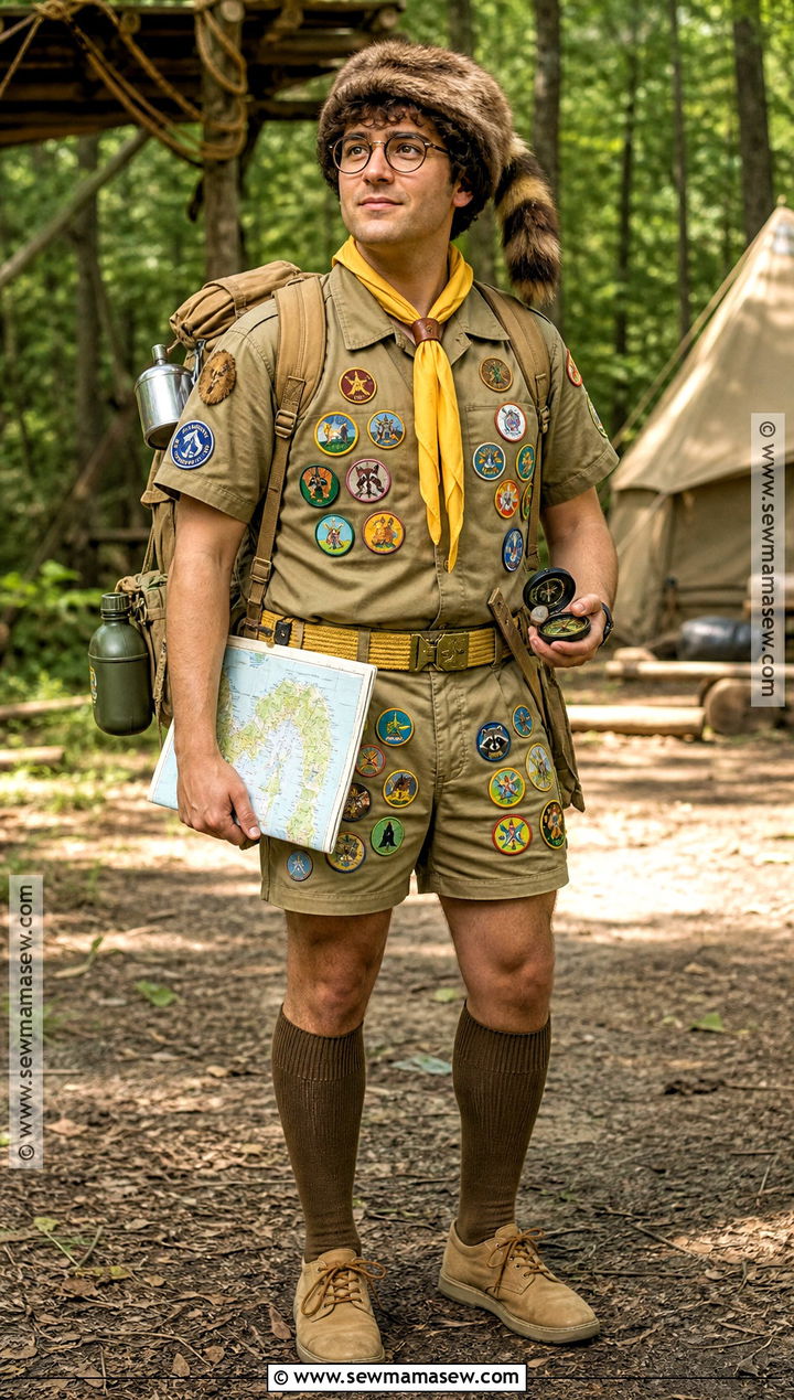 Sam Shakusky Khaki Scout Costume - 30 moonrise kingdom costume ideas