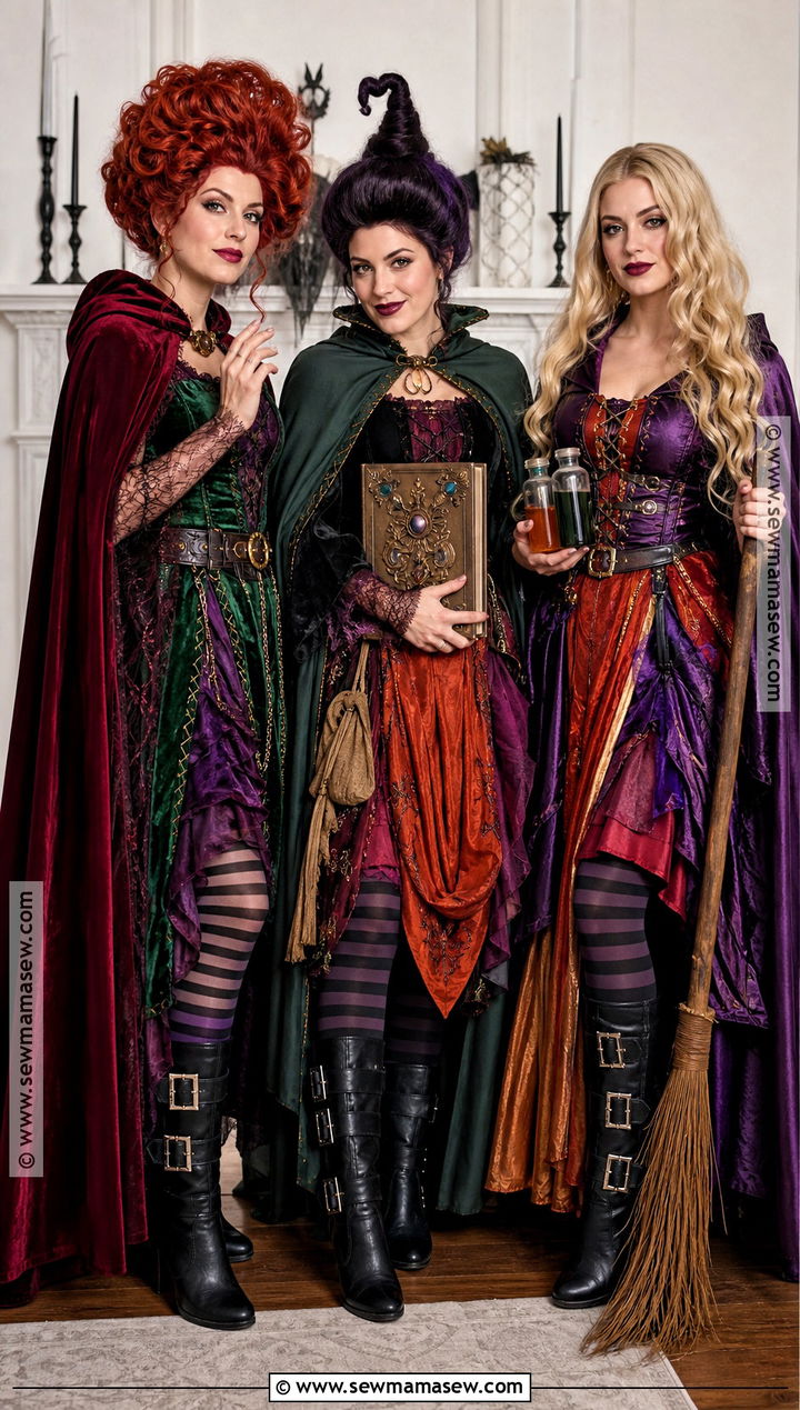 Sanderson Sisters Costume - 30 3 girls halloween costumes