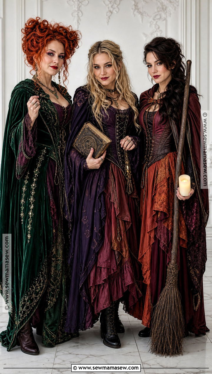 Sanderson Sisters Costumes - 30 triplet halloween costumes