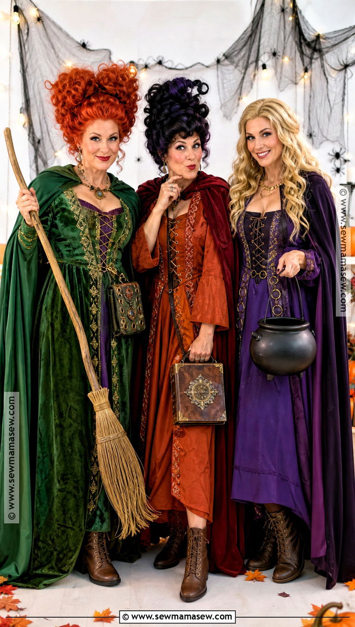 Sanderson Sisters Group Costume - 40 disney costume ideas