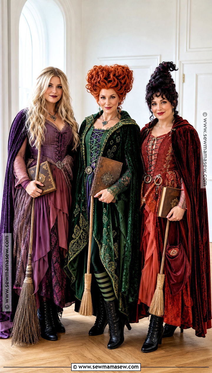 Sanderson Sisters Halloween Outfit - 30 3 Ppl Halloween Outfits