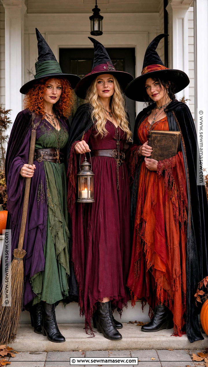 Sanderson Sisters Trio Costume - 30 easy trio costumes