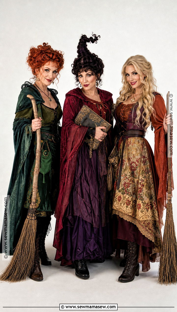 Sanderson Sisters Trio Costume - 30 trio dress up ideas