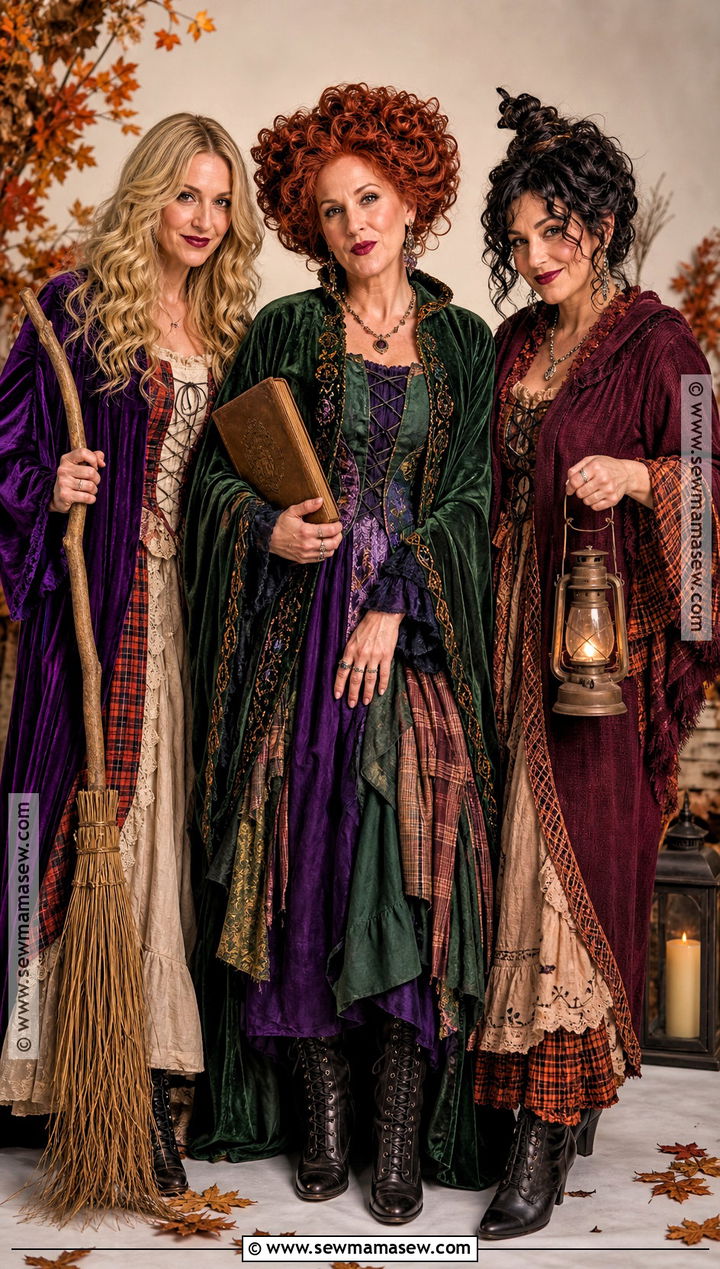 Sanderson Sisters Trio Costume - 30 trio halloween costumes cute