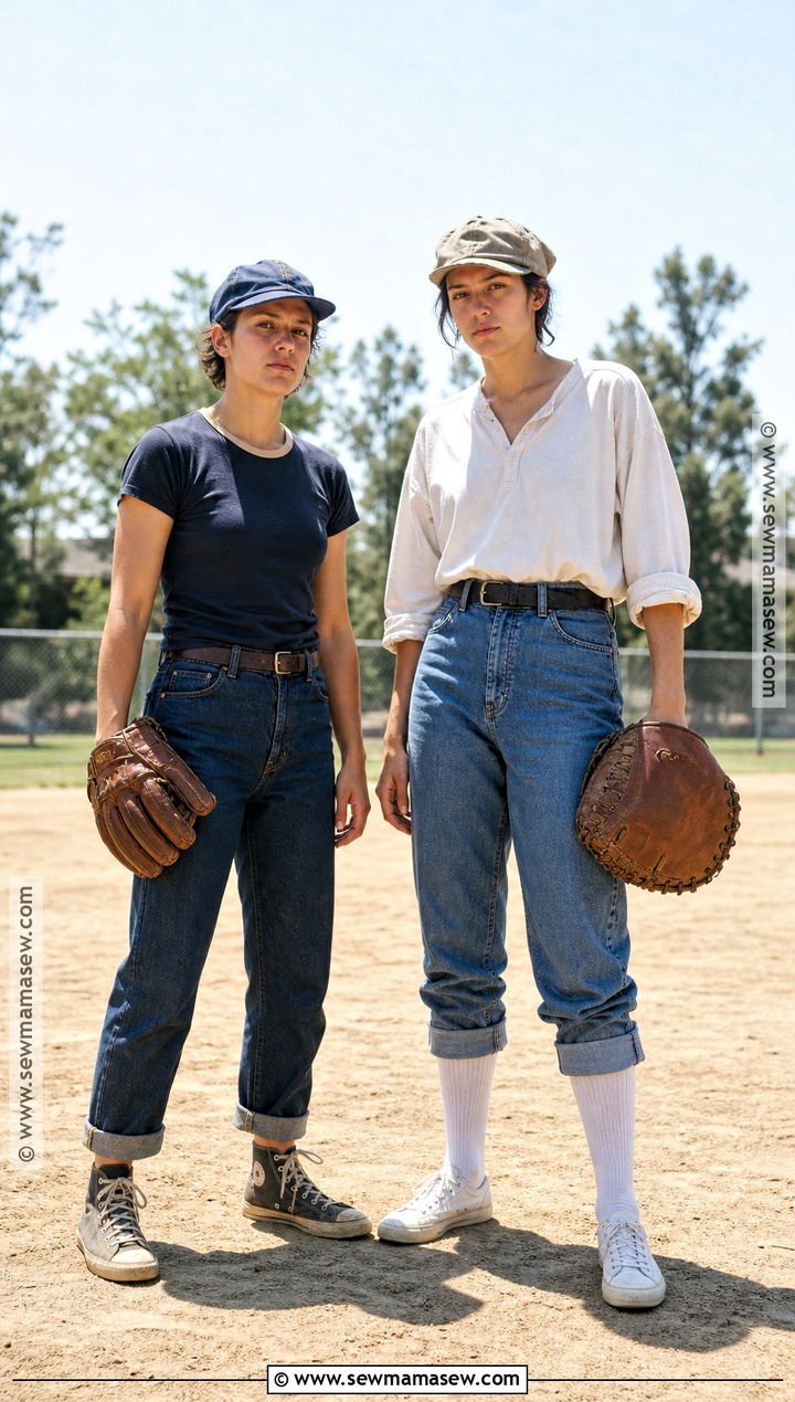 Sandlot Benny And Smalls Baseball Costume - 30 Sandlot Couple Costume Ideas