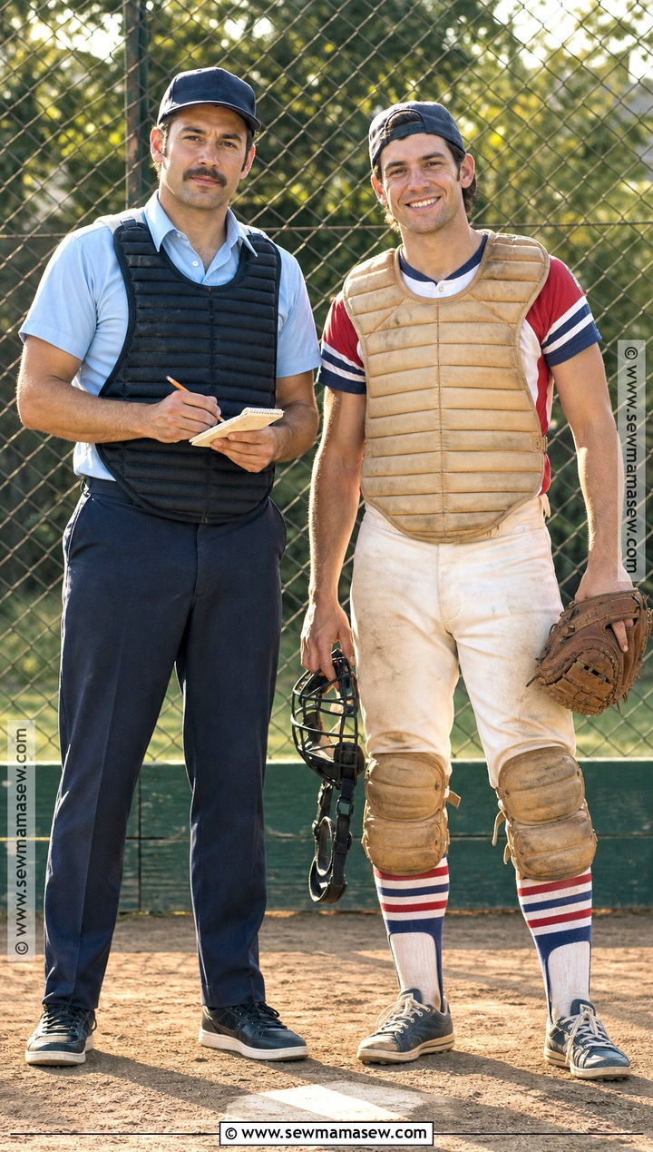 Sandlot Umpire And Catcher Costume - 30 Sandlot Couple Costume Ideas