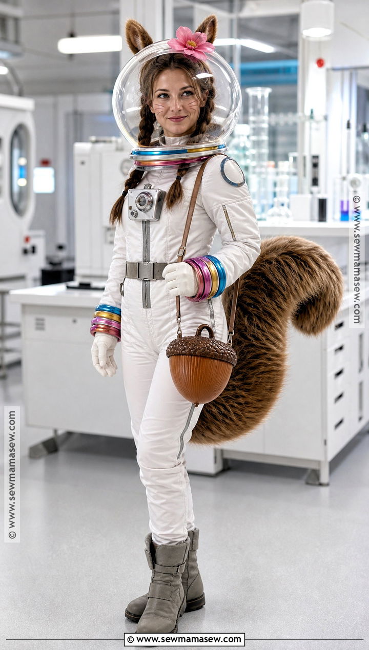 Sandy Cheeks Air Suit Costume - 30 spongebob costume ideas for women