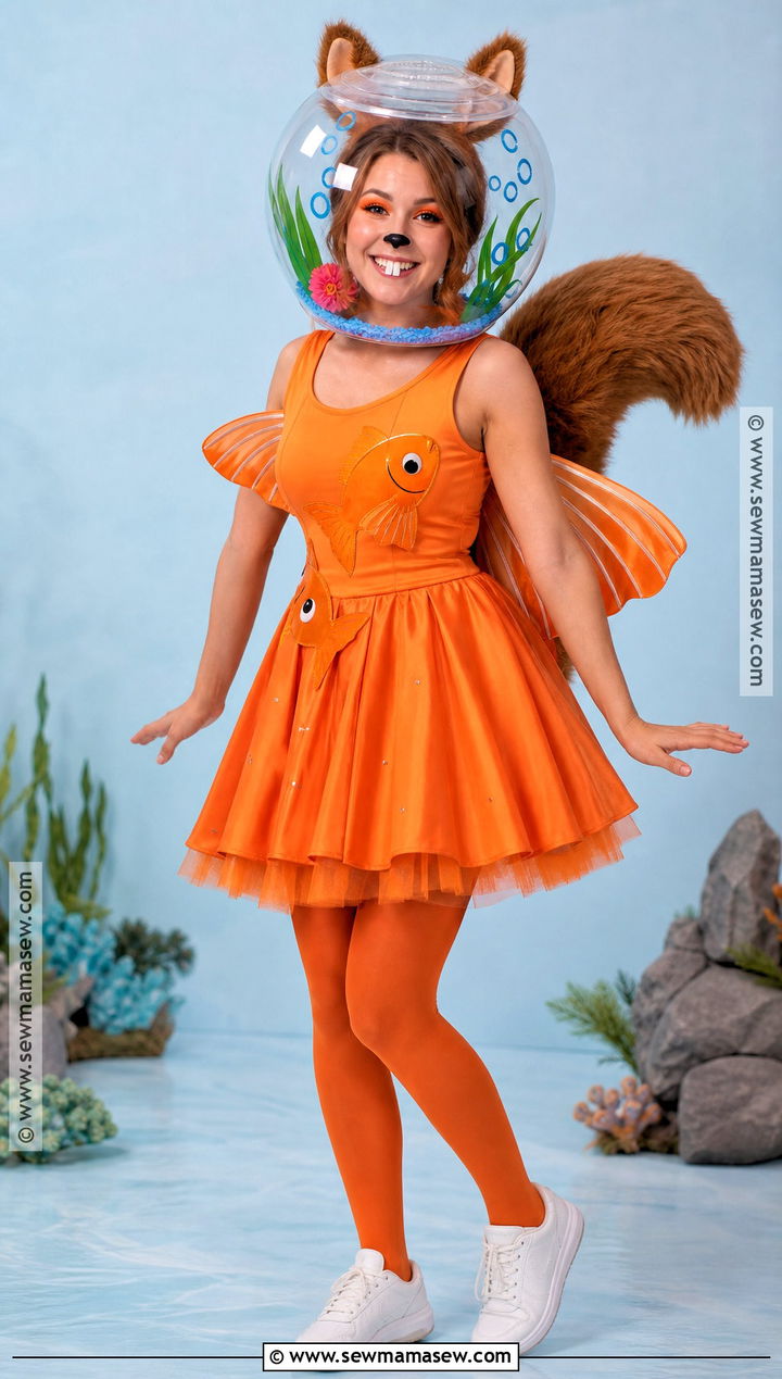 Sandy Goldfish Bowl Costume - 30 sandy spongebob costume ideas