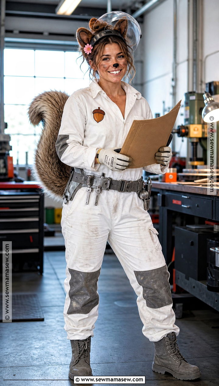 Sandy Mechanic Costume - 30 sandy spongebob costume ideas