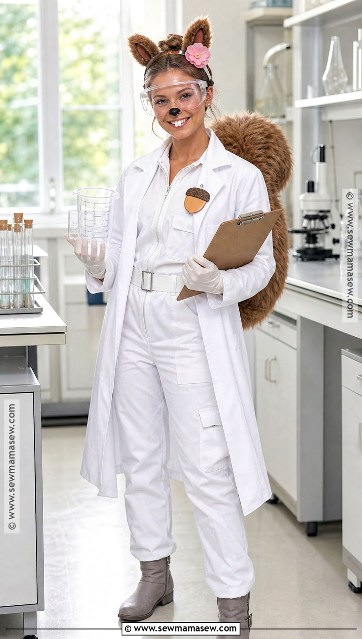 Sandy Science Lab Costume - 30 sandy spongebob costume ideas