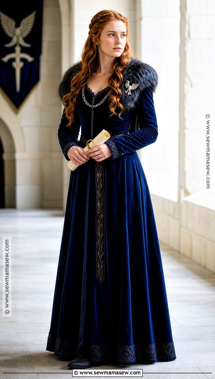 Sansa Stark Costume With Long Red Hair - 30 halloween costumes women red hair