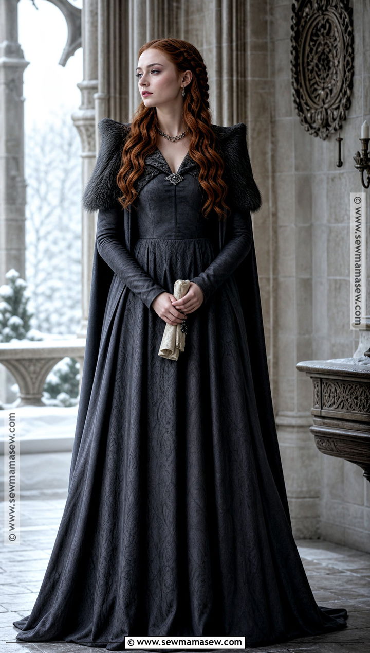 Sansa Stark Winter Cosplay - 35 red hair cosplay ideas
