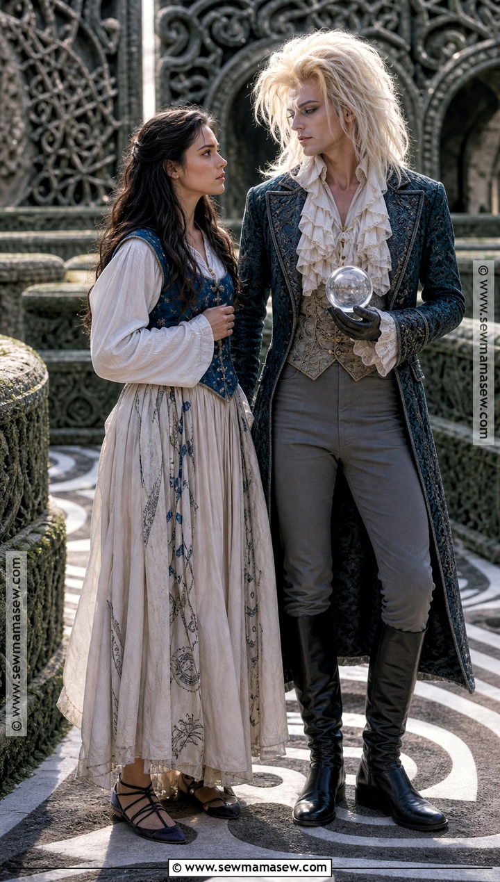 Sarah And Jareth Labyrinth Costume - 30 80s couple costume ideas