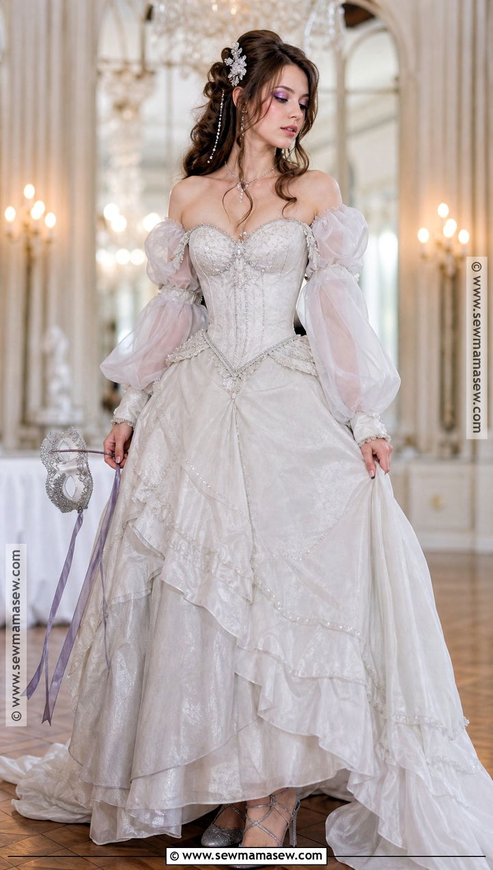 Sarah Ballroom Cosplay With White Gown - 30 unique cosplay ideas