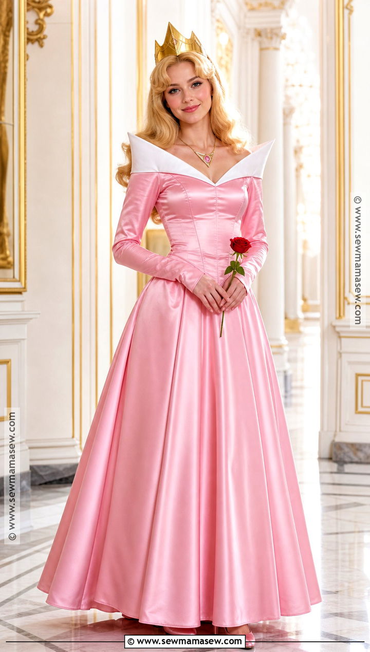 Satin Aurora Costume - 35 Aurora Sleeping Beauty Costume Ideas