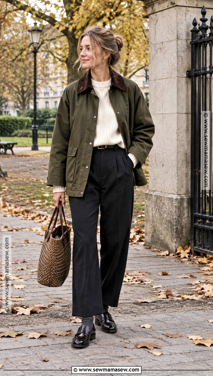 Scandinavian Autumn Barn Jacket Outfit - 20 scandinavian autumn outfit ideas