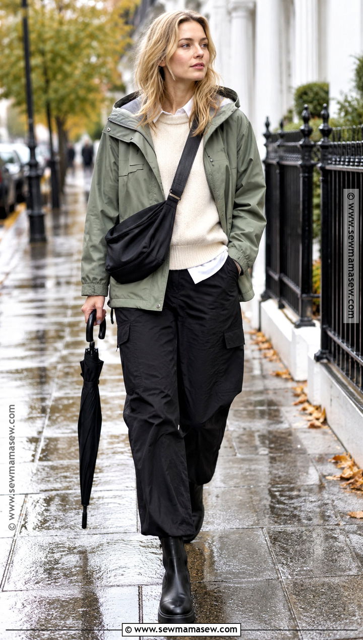 Scandinavian Autumn Rain Jacket Outfit - 20 Autumn Outfits Scandinavian