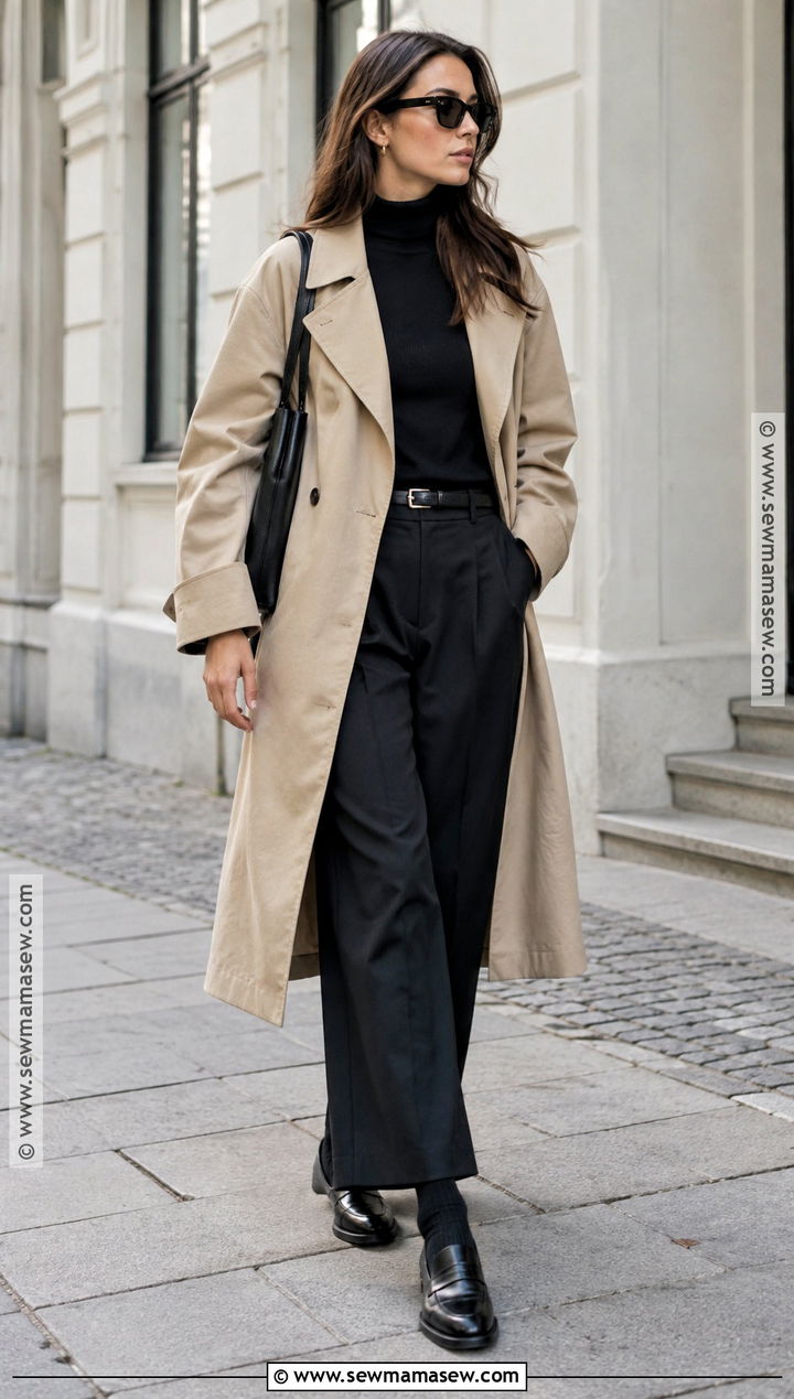 Scandinavian Autumn Trench Coat Outfit - 20 Autumn Outfits Scandinavian