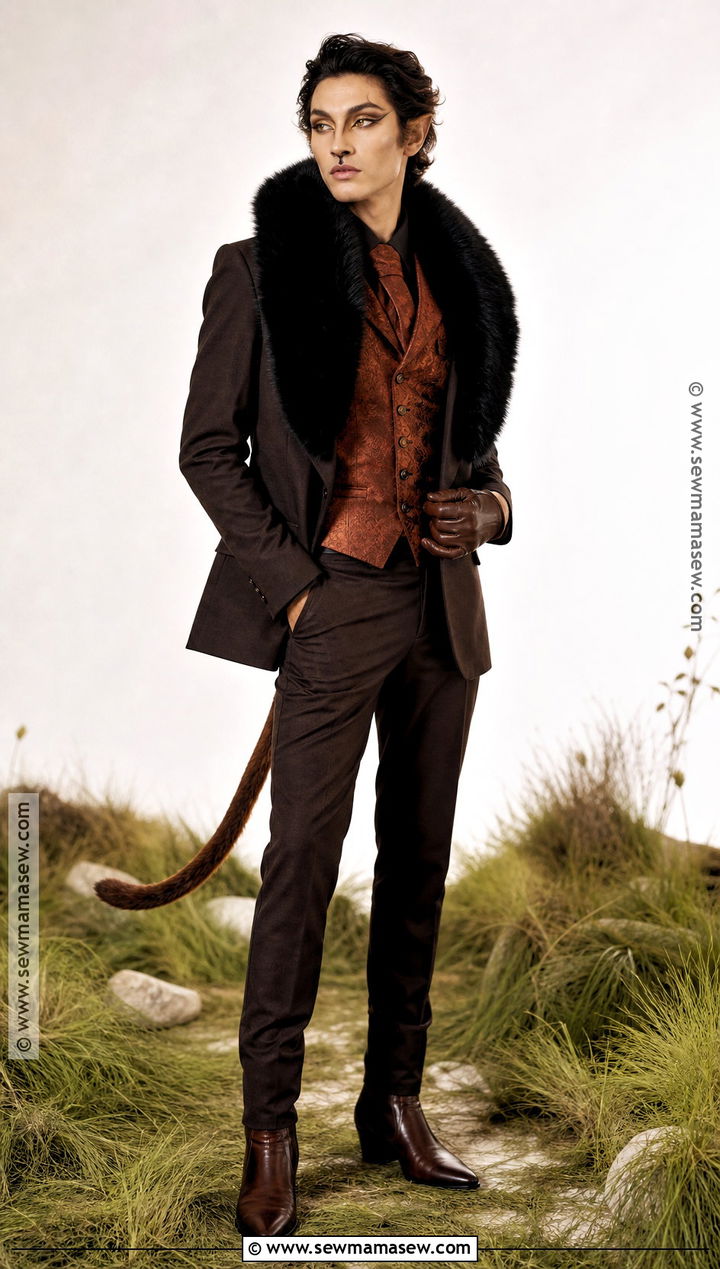 Scar Costume With Brown Suit - 40 disney villain costumes