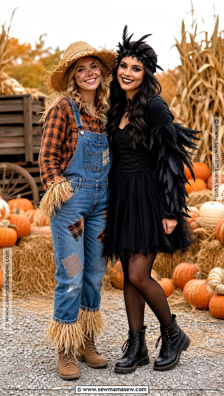 Scarecrow And Crow Costume - 30 costumes for 2