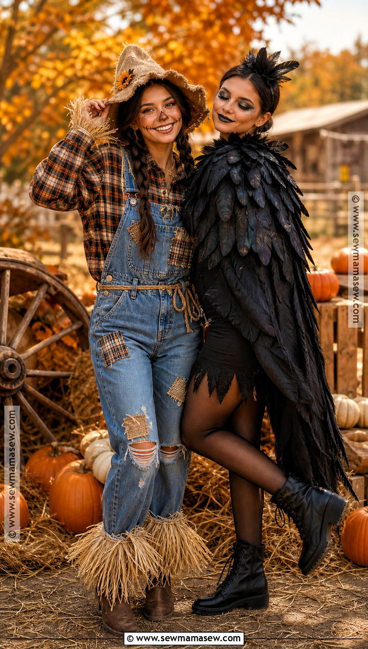 Scarecrow And Crow Friend Costume - 40 costume ideas for 2 for friends