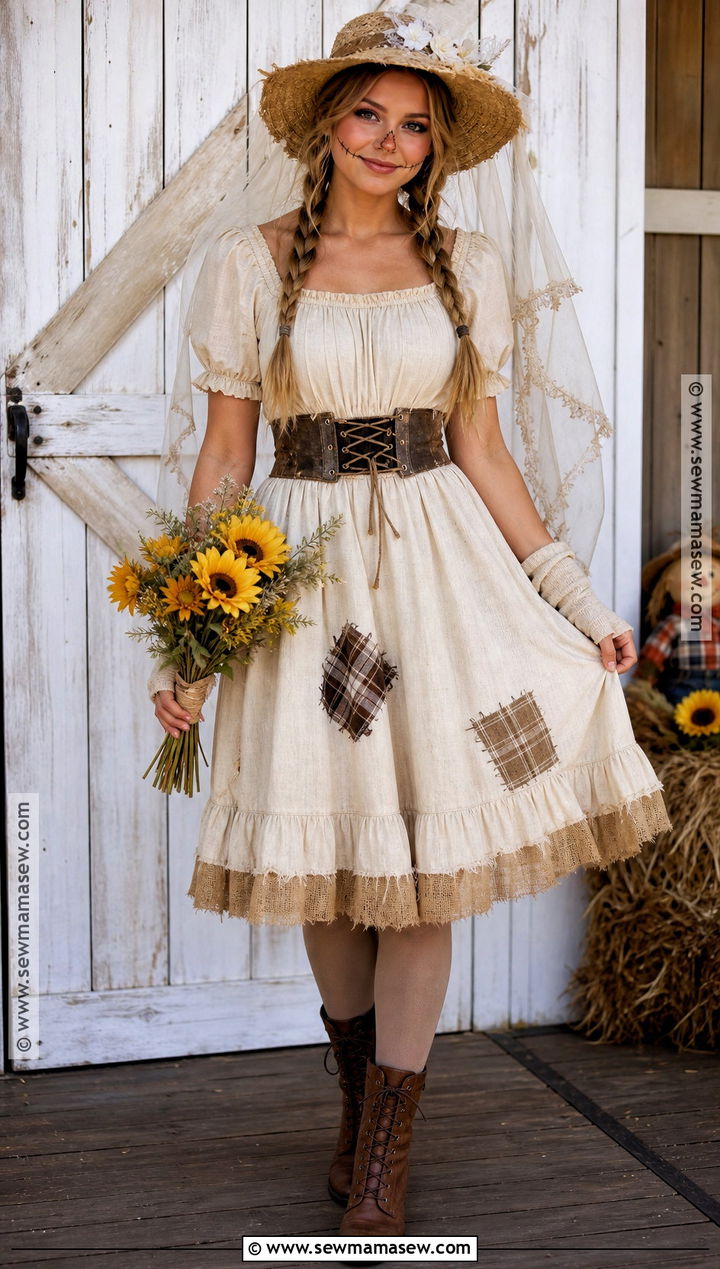 Scarecrow Bride Costume - 35 bride halloween costume ideas