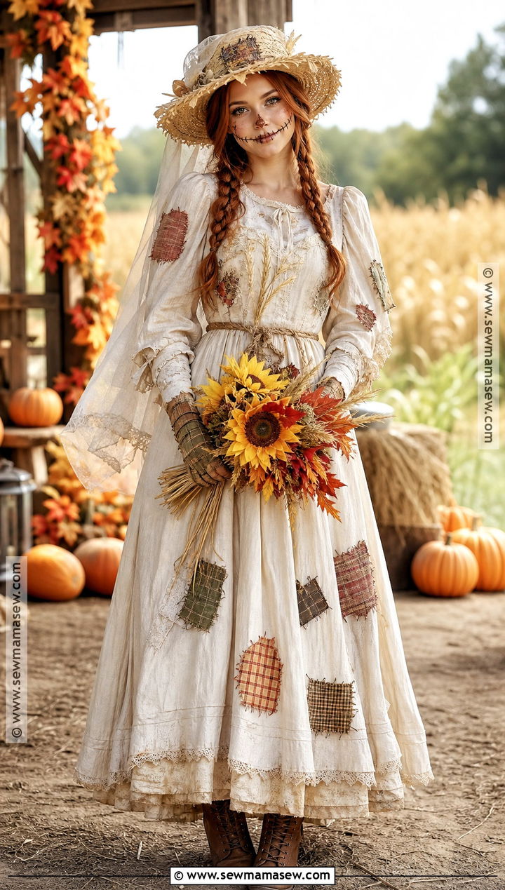Scarecrow Bride Costume - 30 halloween bride costumes