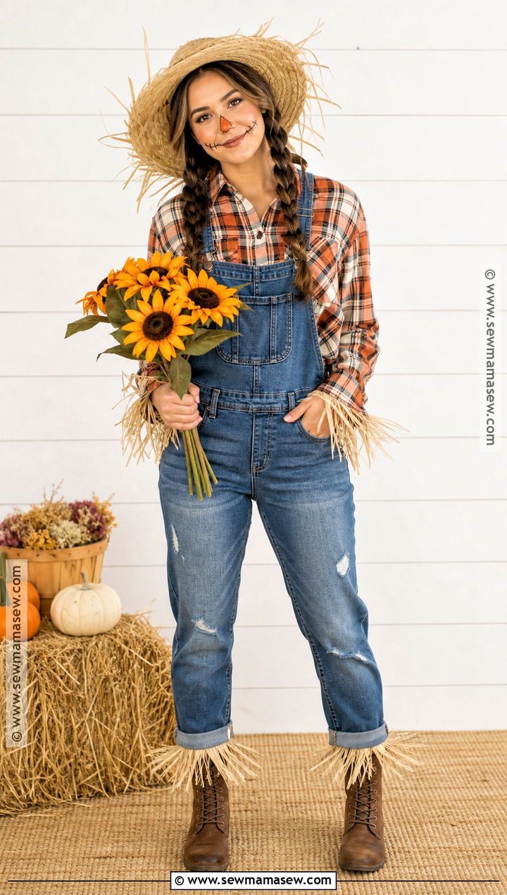 Scarecrow Costume - 40 low effort halloween costume ideas