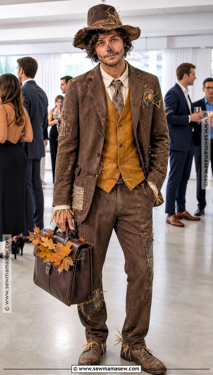 Scarecrow Costume With Suit - 30 Scarecrow Costume Ideas for Men