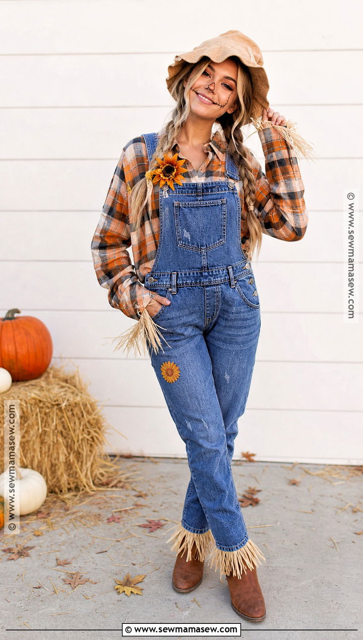 Scarecrow Costume - 30 easy halloween costumes college
