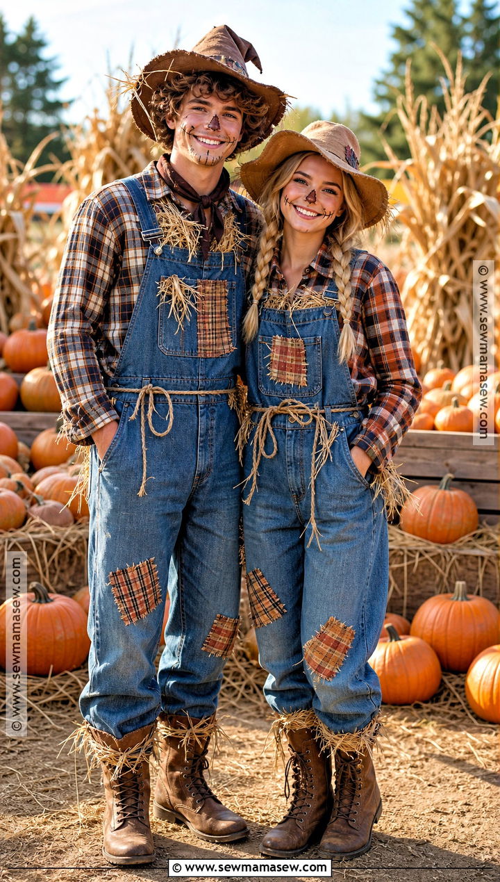 Scarecrow Couple Costume - 45 halloween costumes for couples