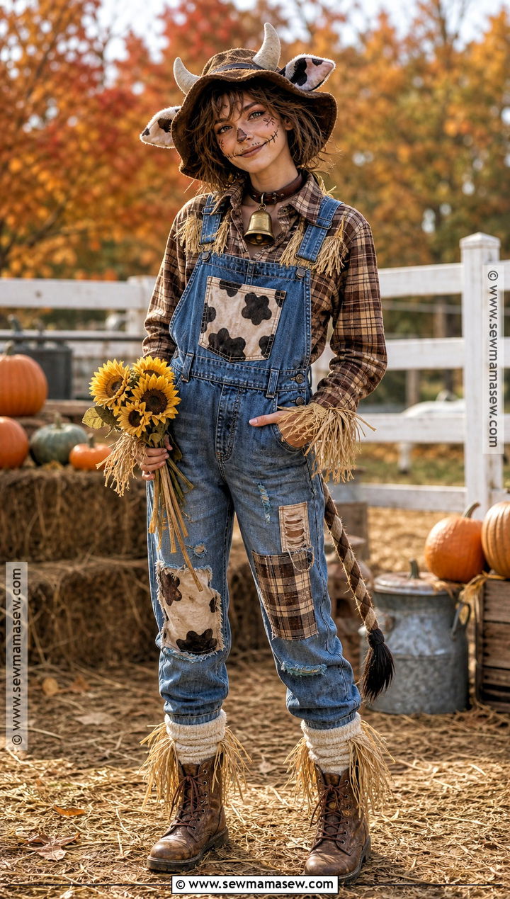 Scarecrow Cow Cosplay - 30 cow cosplay ideas