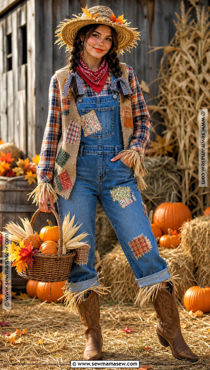 Scarecrow Cowgirl Costume - 50 cowgirl costume ideas