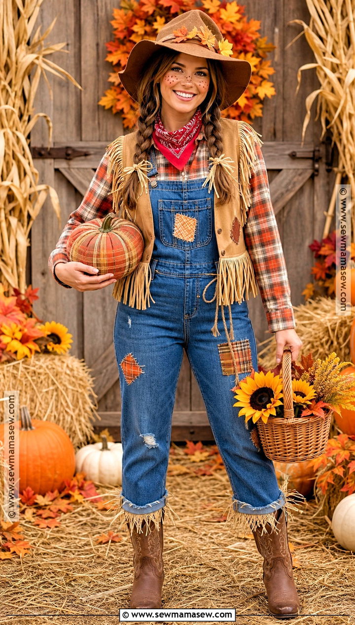 Scarecrow Cowgirl Costume - 30 costume cowgirl ideas