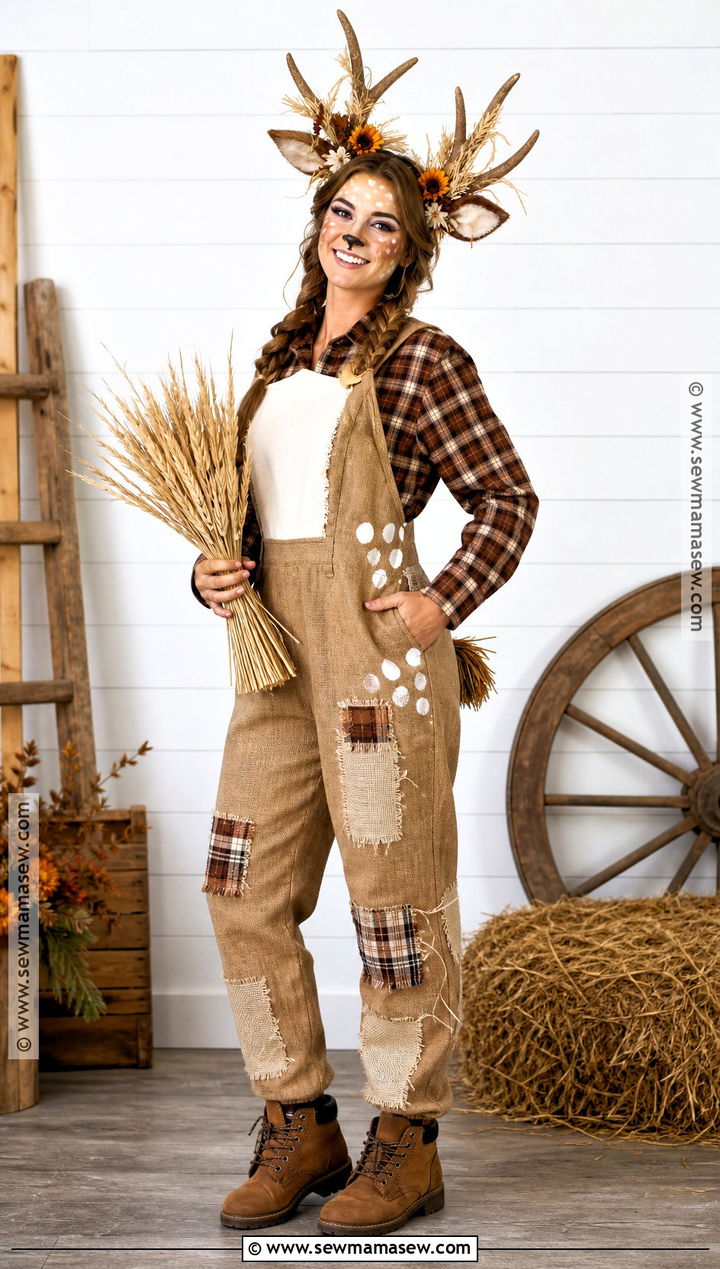 Scarecrow Deer Costume - 50 deer costume ideas