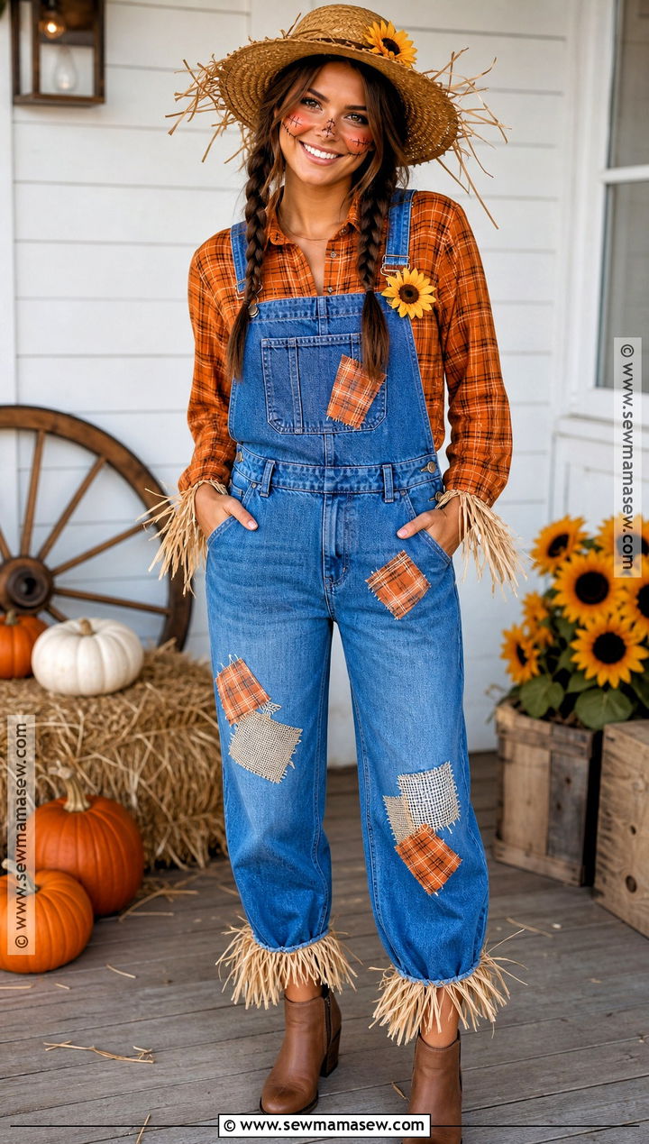 Scarecrow Halloween Outfit - 30 Last Minute Halloween Outfits